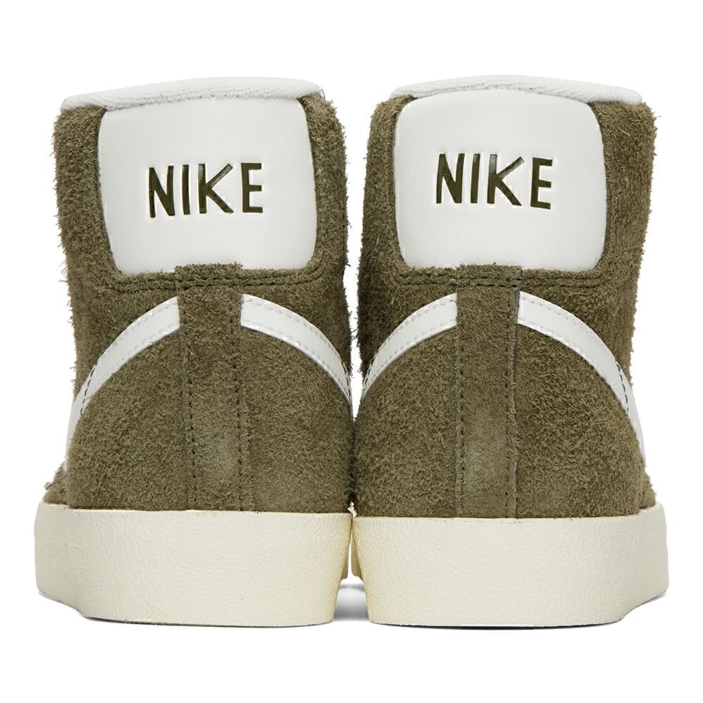 Nike Blazer Mid '77 Vintage Size 10.5 Olive Green Womens Shoes DV7006-201 - Picture 3 of 12